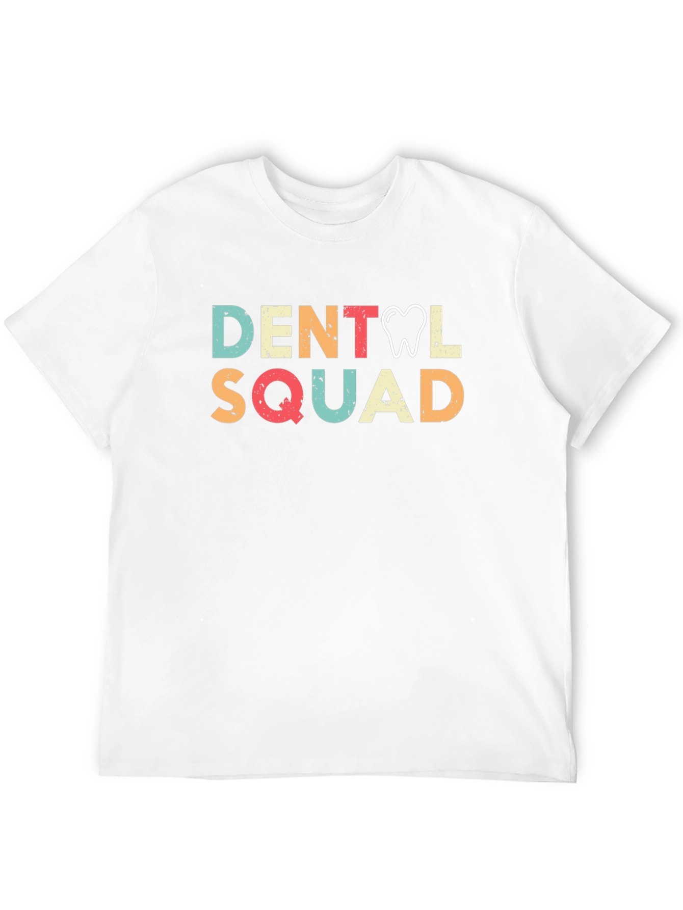 Dental Squad Graphic Tee - Black Cotton T-Shirt