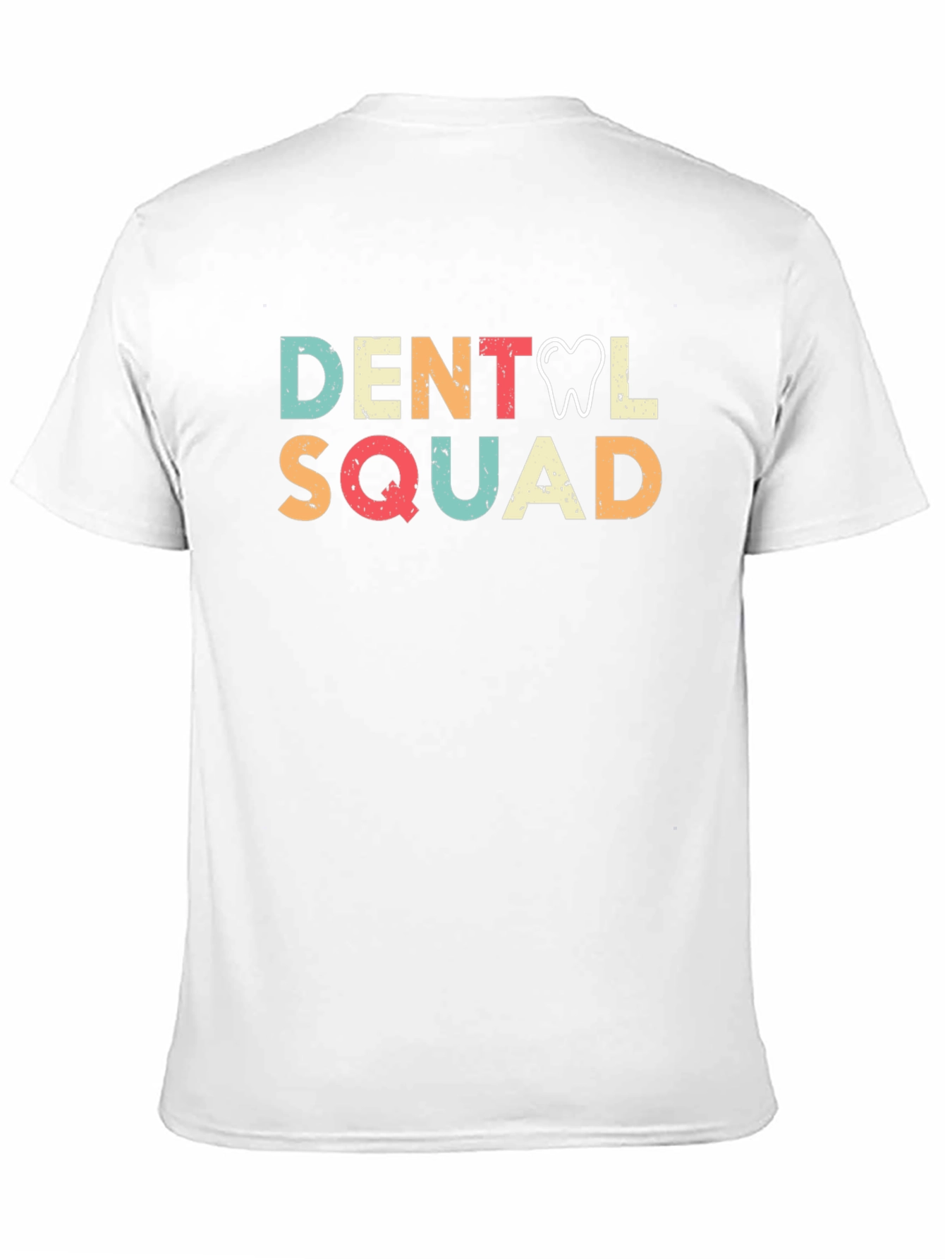 Dental Squad Graphic Tee - Black Cotton T-Shirt