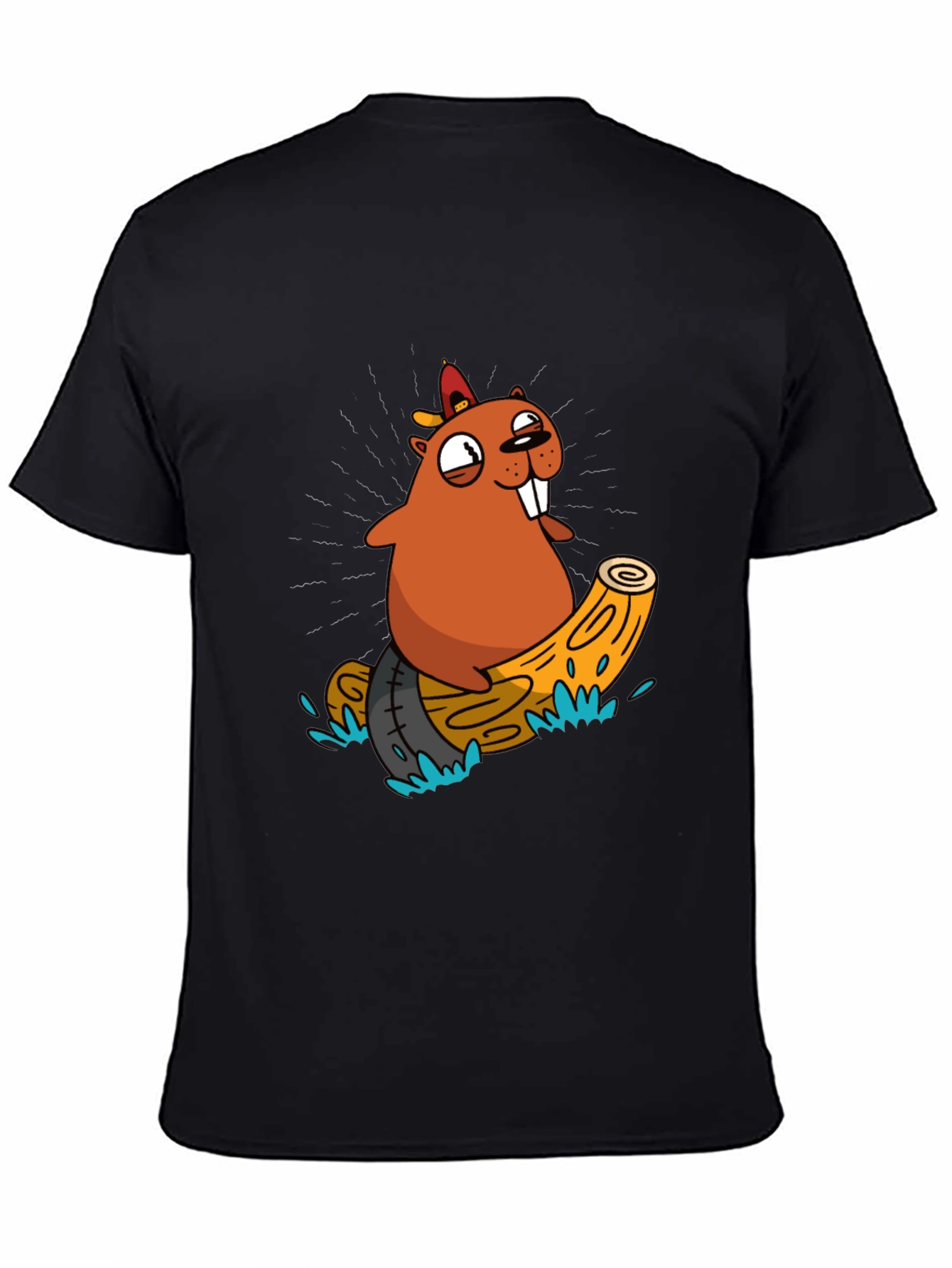 Cartoon Beaver T-Shirt