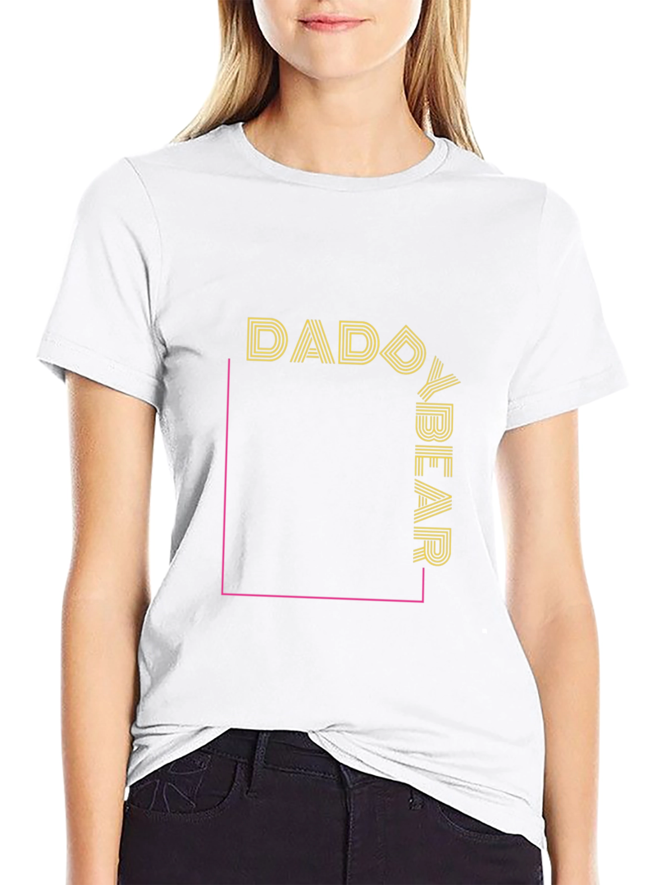 Daddy Bear Black T-Shirt