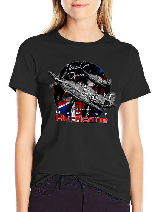 Hawker Hurricane T-Shirt - Flying Can Openers Tee