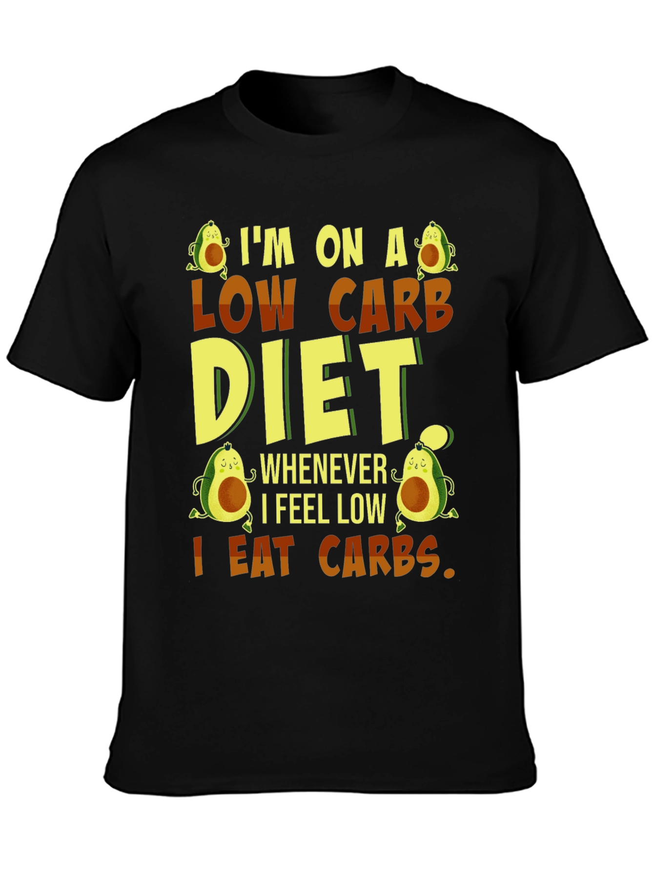 Low Carb Diet Funny T-Shirt