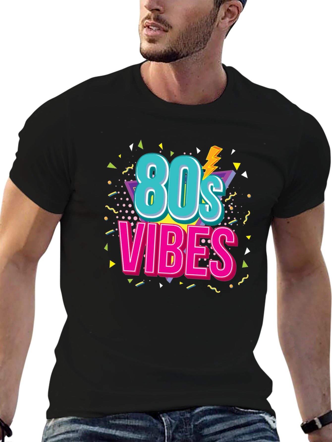 Retro 80s Vibes T-Shirt - Classic Style