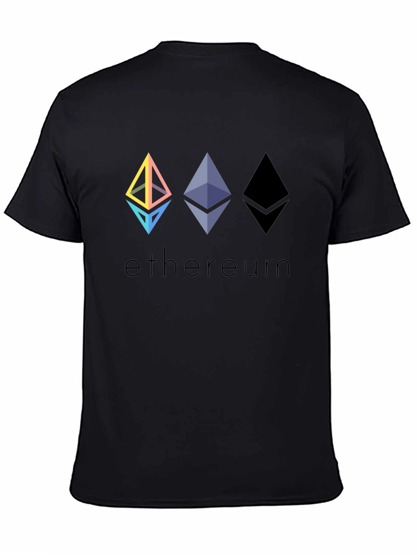 Ethereum Crypto T-Shirt - Black