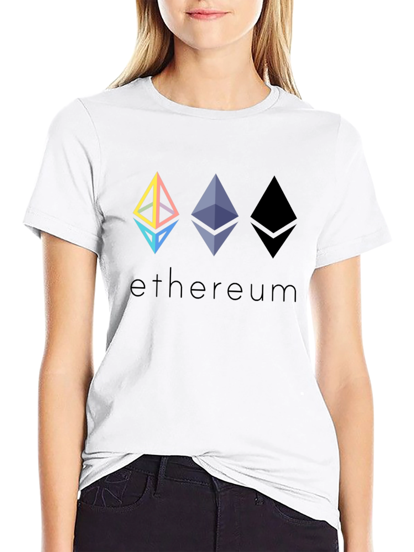 Ethereum Crypto T-Shirt - Black