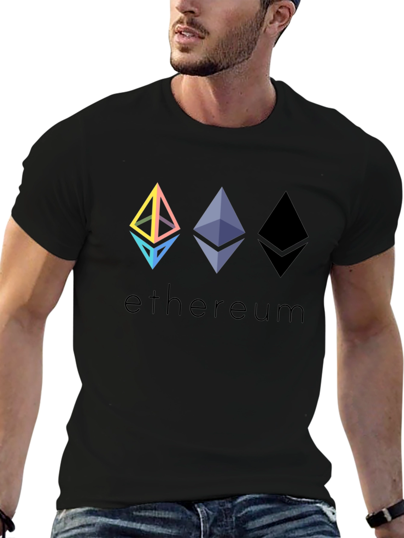 Ethereum Crypto T-Shirt - Black