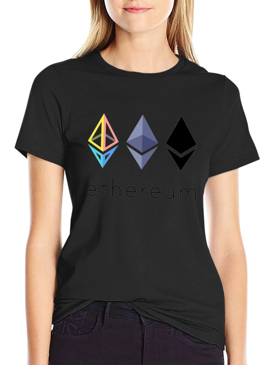 Ethereum Crypto T-Shirt - Black