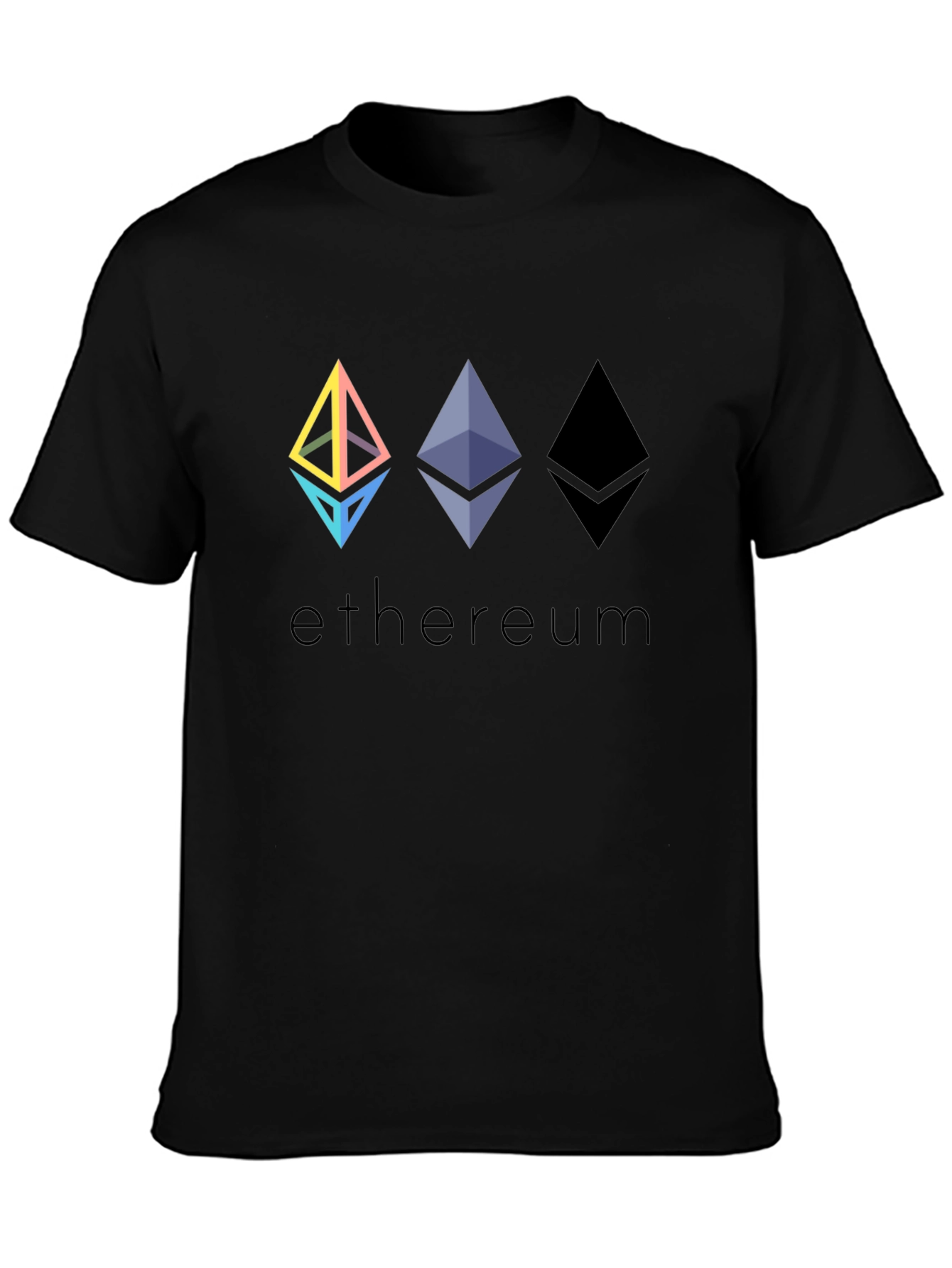 Ethereum Crypto T-Shirt - Black