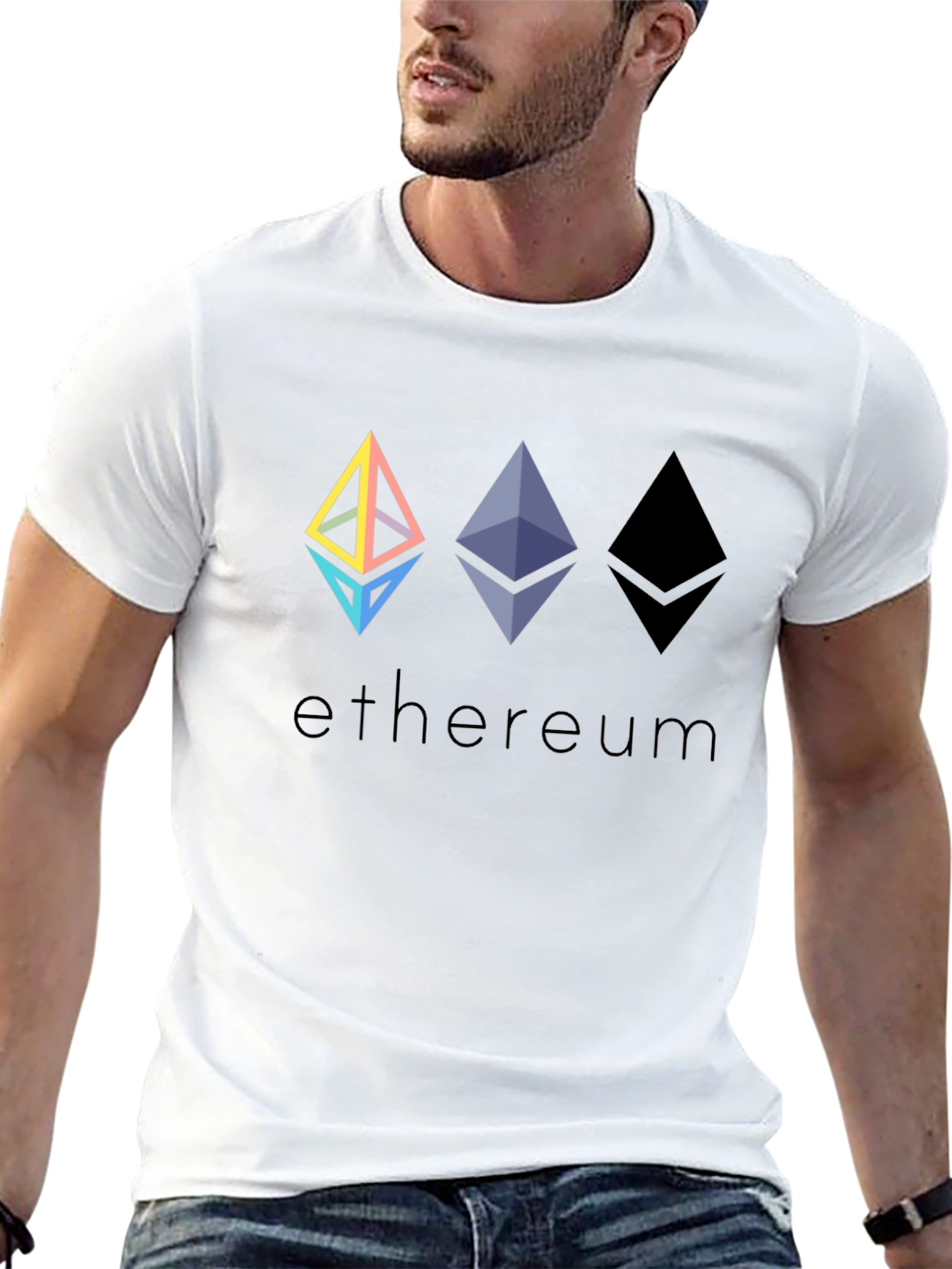 Ethereum Crypto T-Shirt - Black
