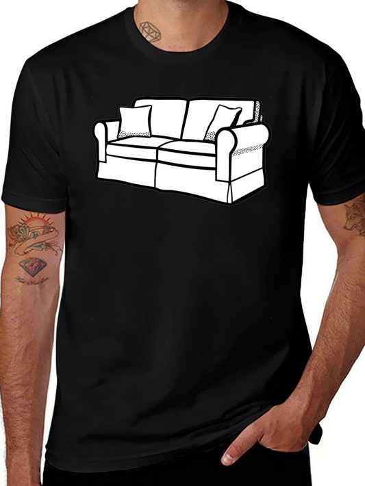 Couch Graphic T-Shirt - Relaxed Style