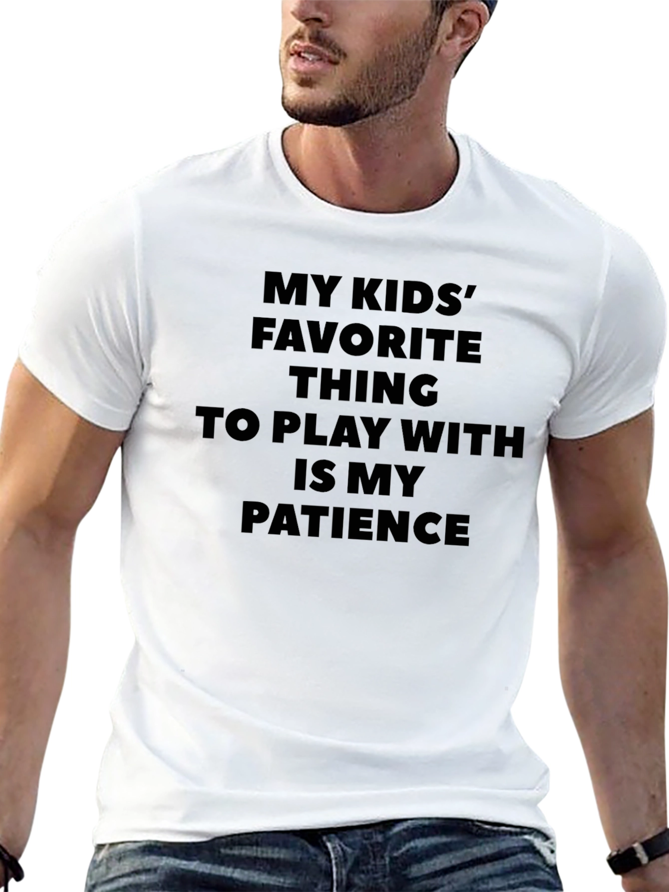 Funny Parent T-Shirt - My Kids Patience Test