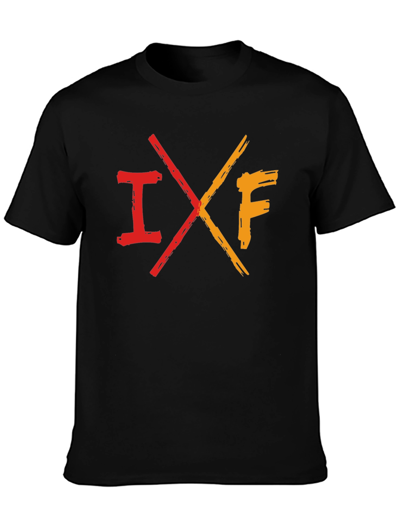 IXF Graphic Print Mens Black T-Shirt