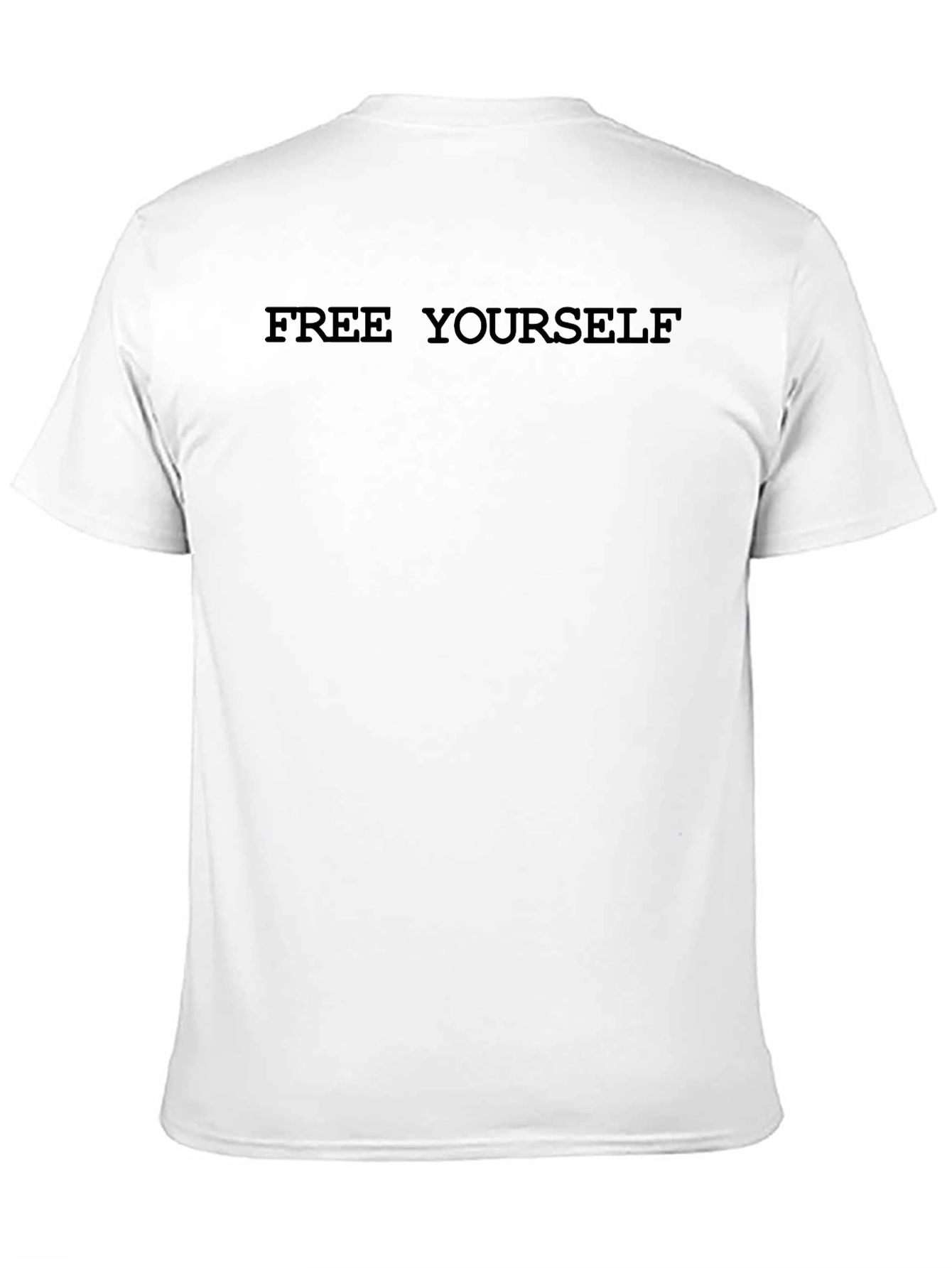 Free Yourself Black T-Shirt - Classic Fit