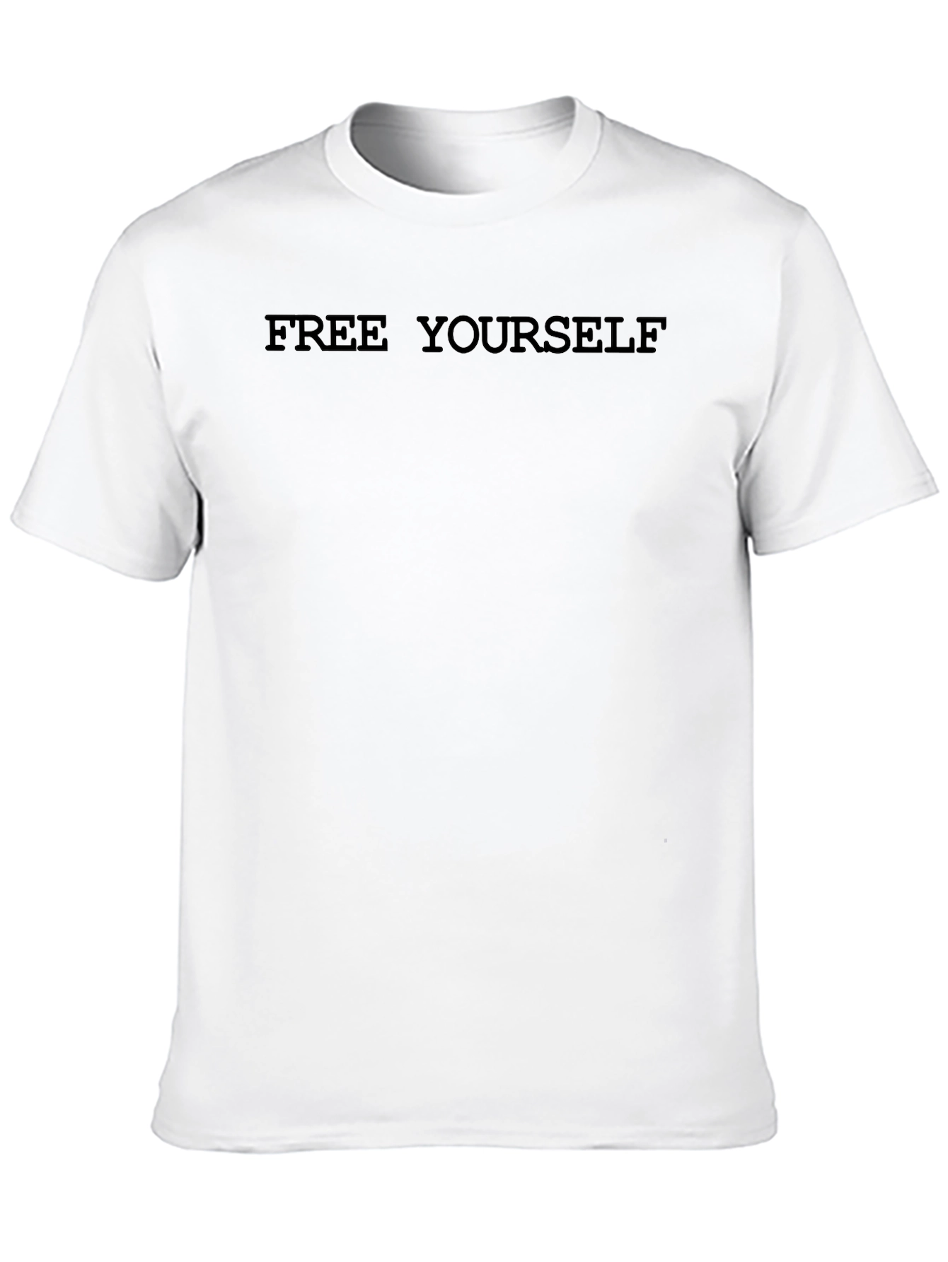 Free Yourself Black T-Shirt - Classic Fit