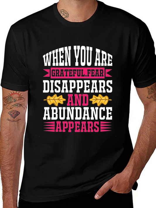 Grateful Fear Disappears Graphic T-Shirt