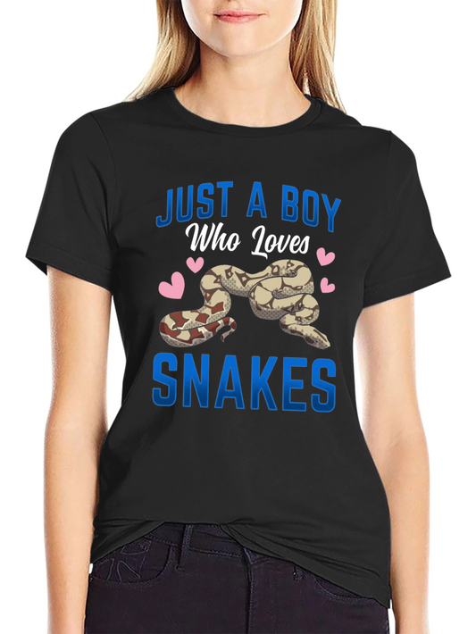 Boys Snake Lover T-Shirt