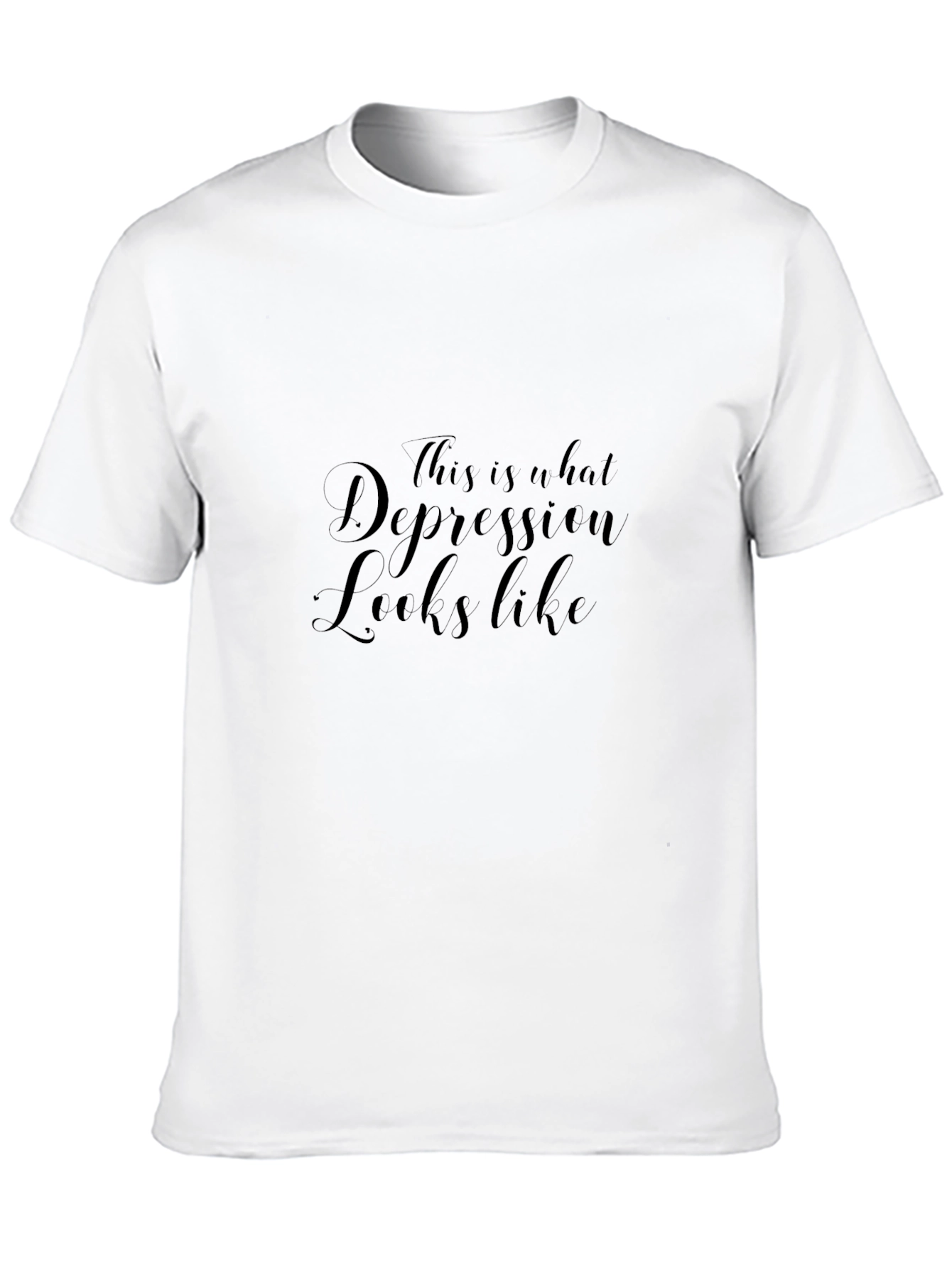 This Is What Depression Looks Like T-Shirt