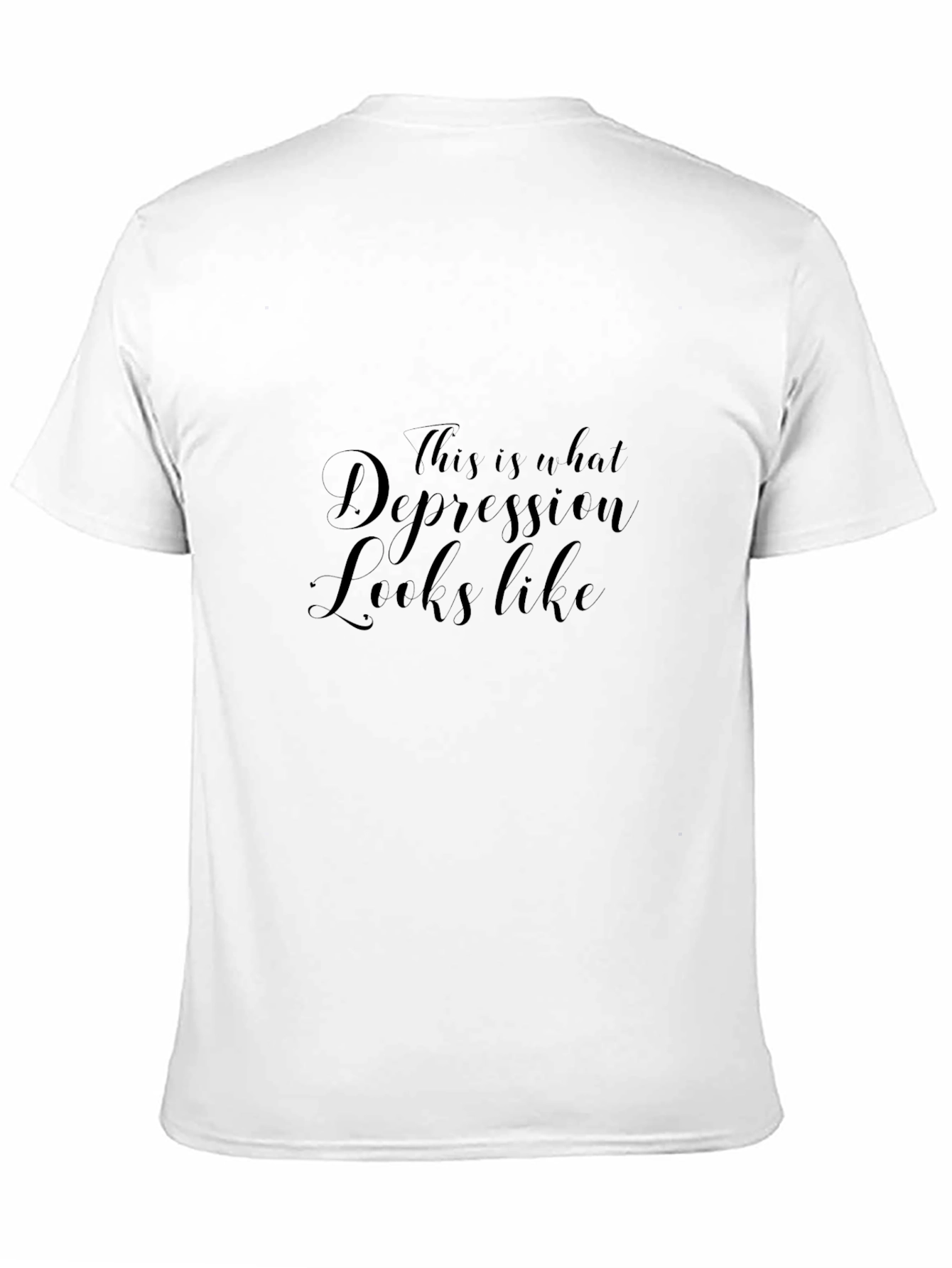 This Is What Depression Looks Like T-Shirt