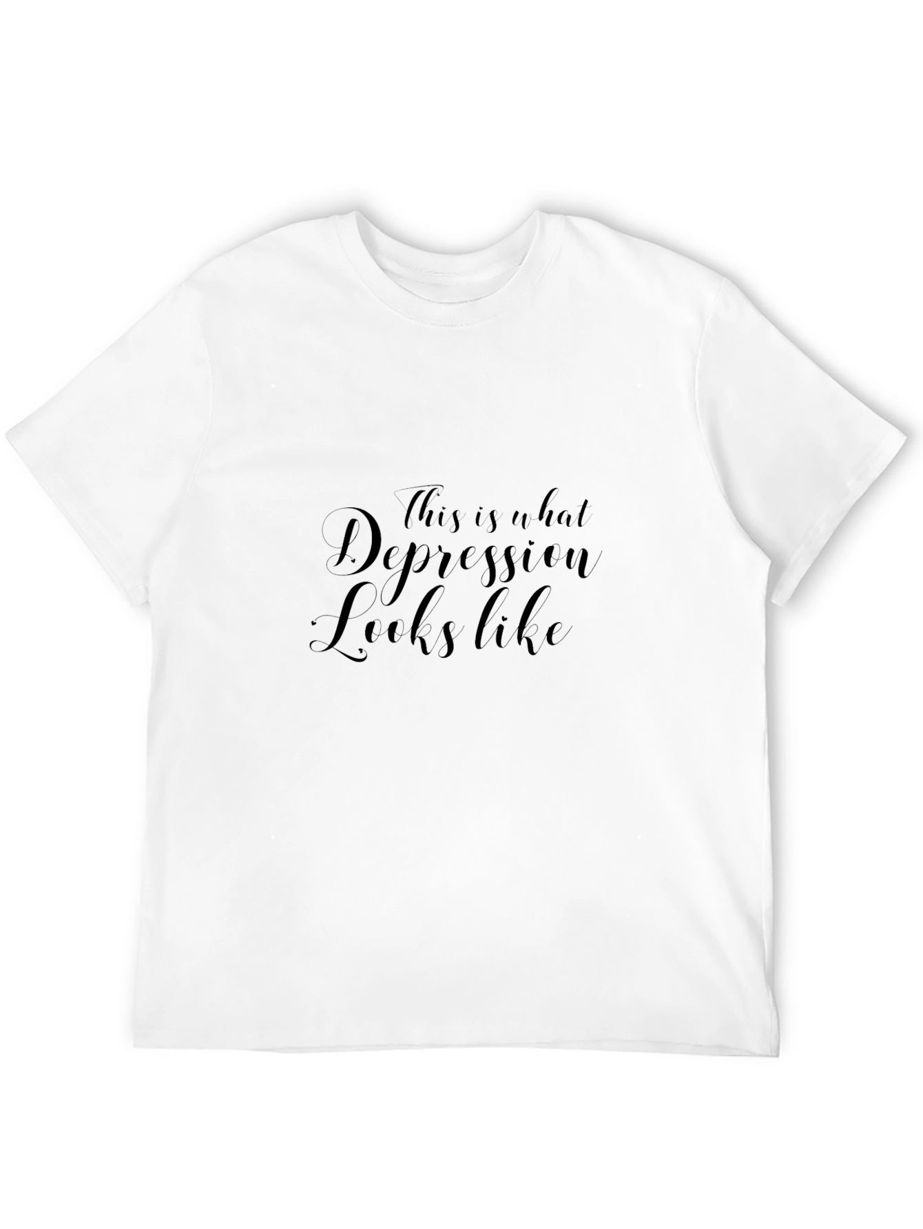 This Is What Depression Looks Like T-Shirt