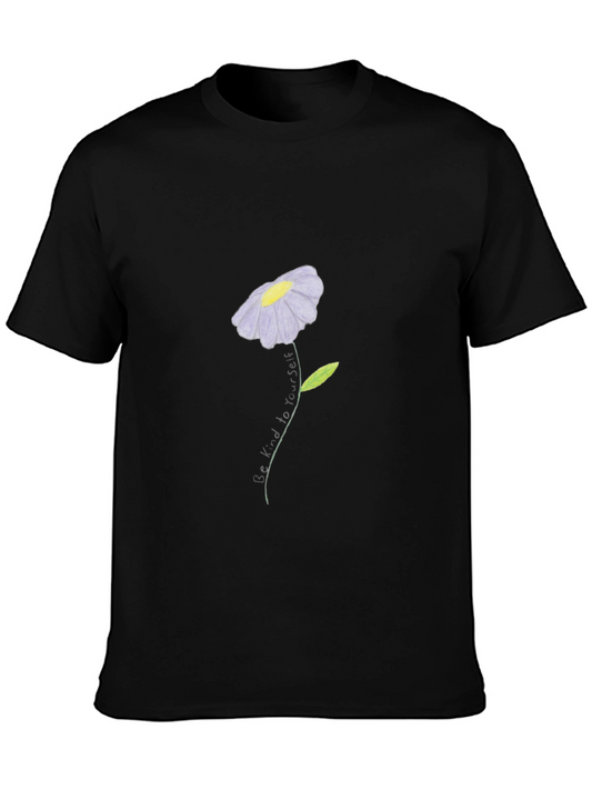 Be Kind to Yourself Flower Graphic Tee