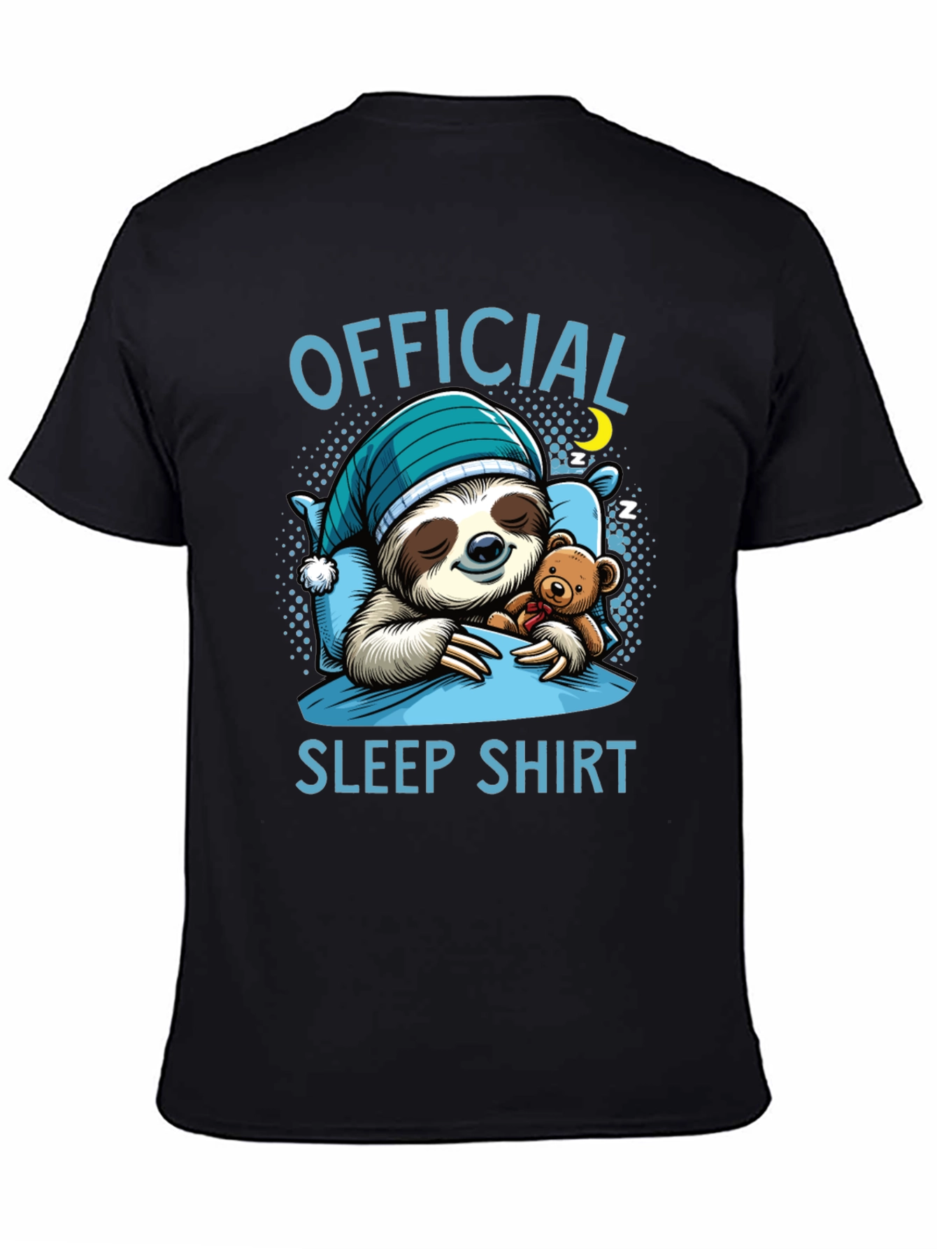 Sloth Sleep Shirt - Official Nap Time Tee