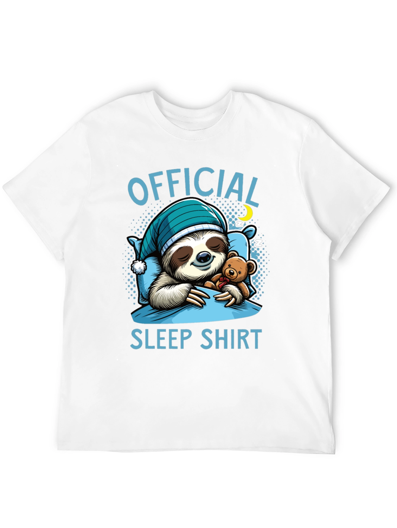 Sloth Sleep Shirt - Official Nap Time Tee