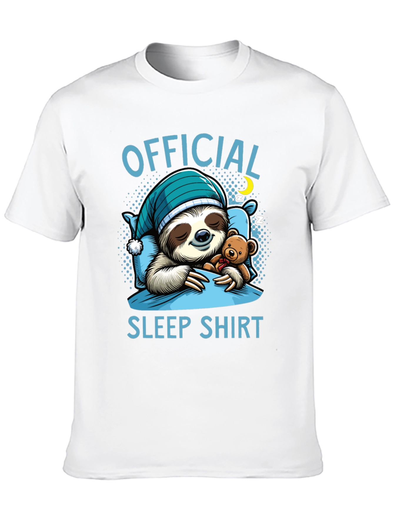 Sloth Sleep Shirt - Official Nap Time Tee