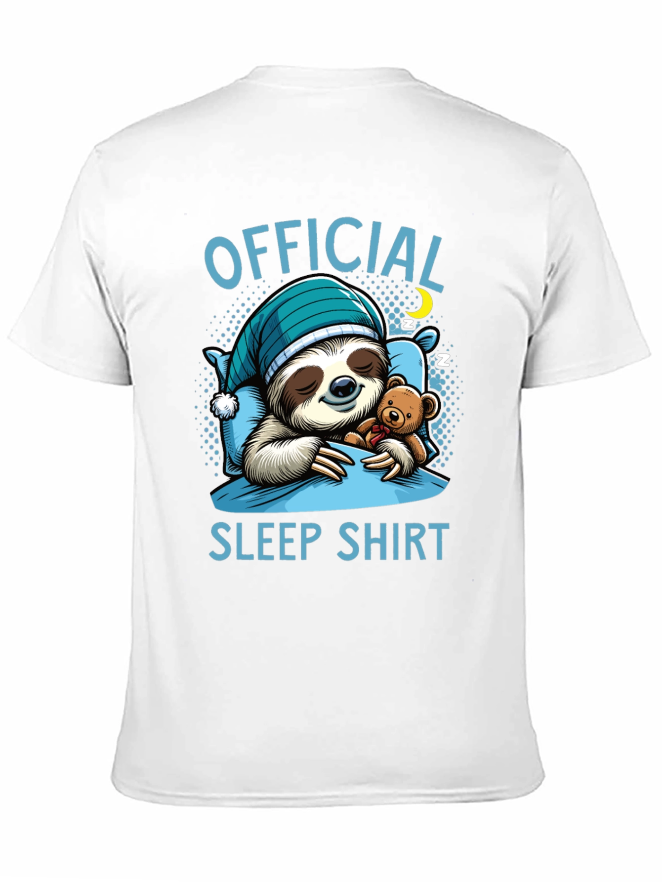 Sloth Sleep Shirt - Official Nap Time Tee