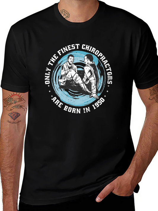 Finest Chiropractors 1950 Black T-Shirt