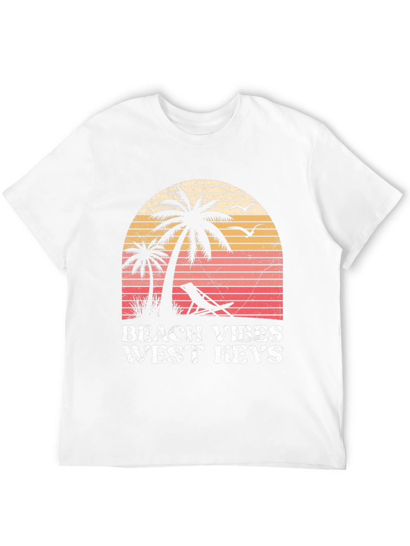 Beach Vibes West Keys Graphic T-Shirt