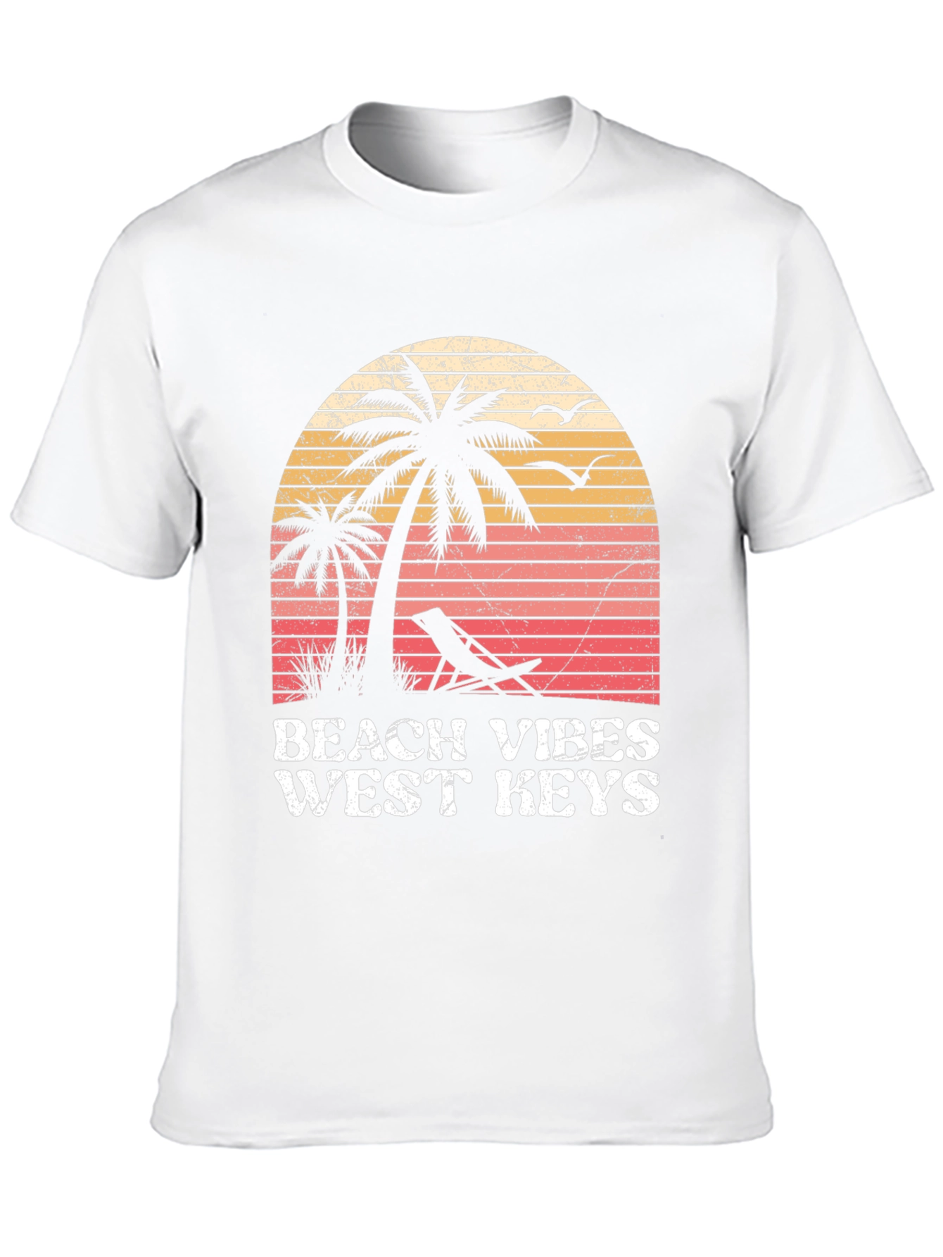 Beach Vibes West Keys Graphic T-Shirt