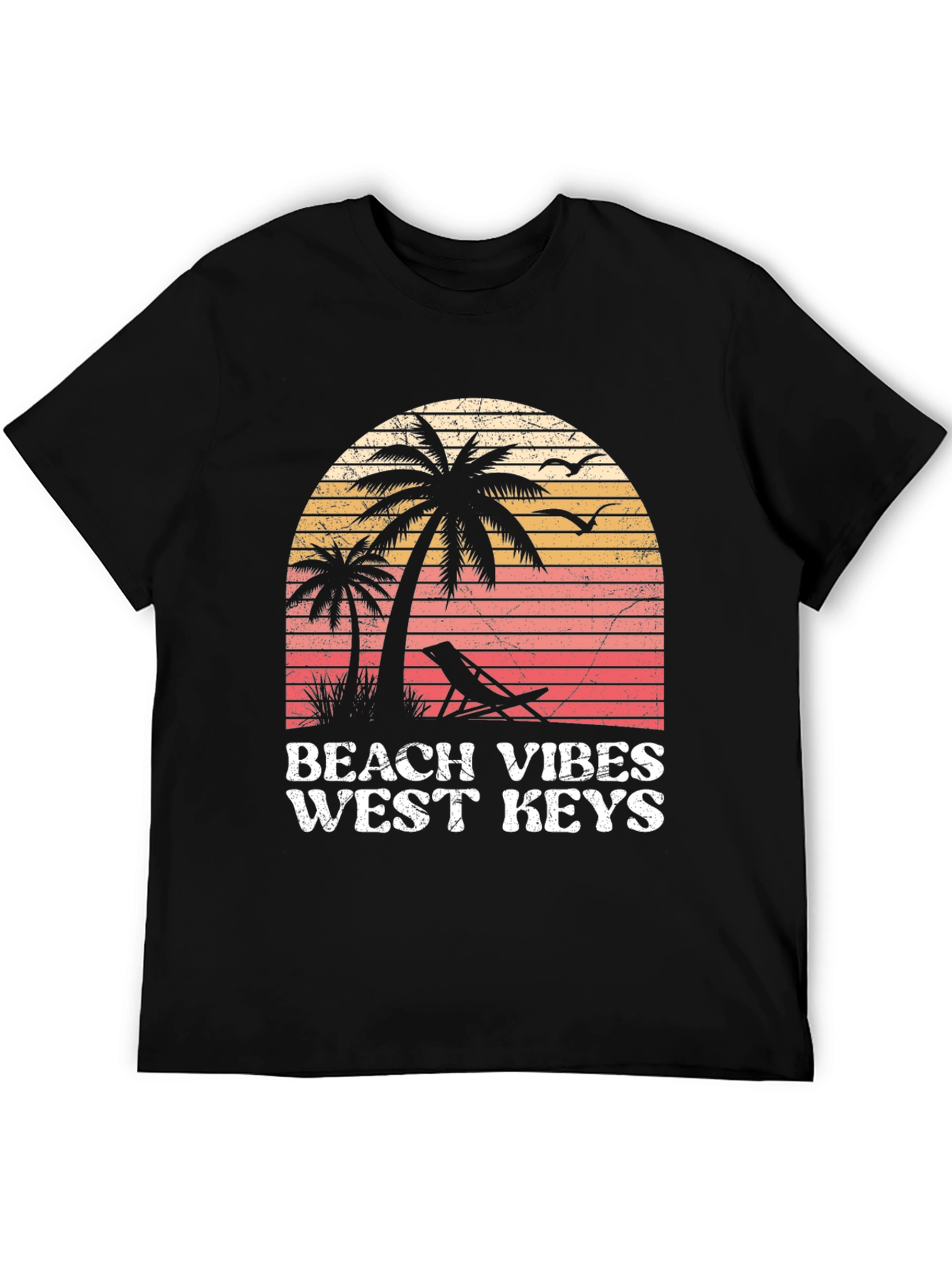 Beach Vibes West Keys Graphic T-Shirt