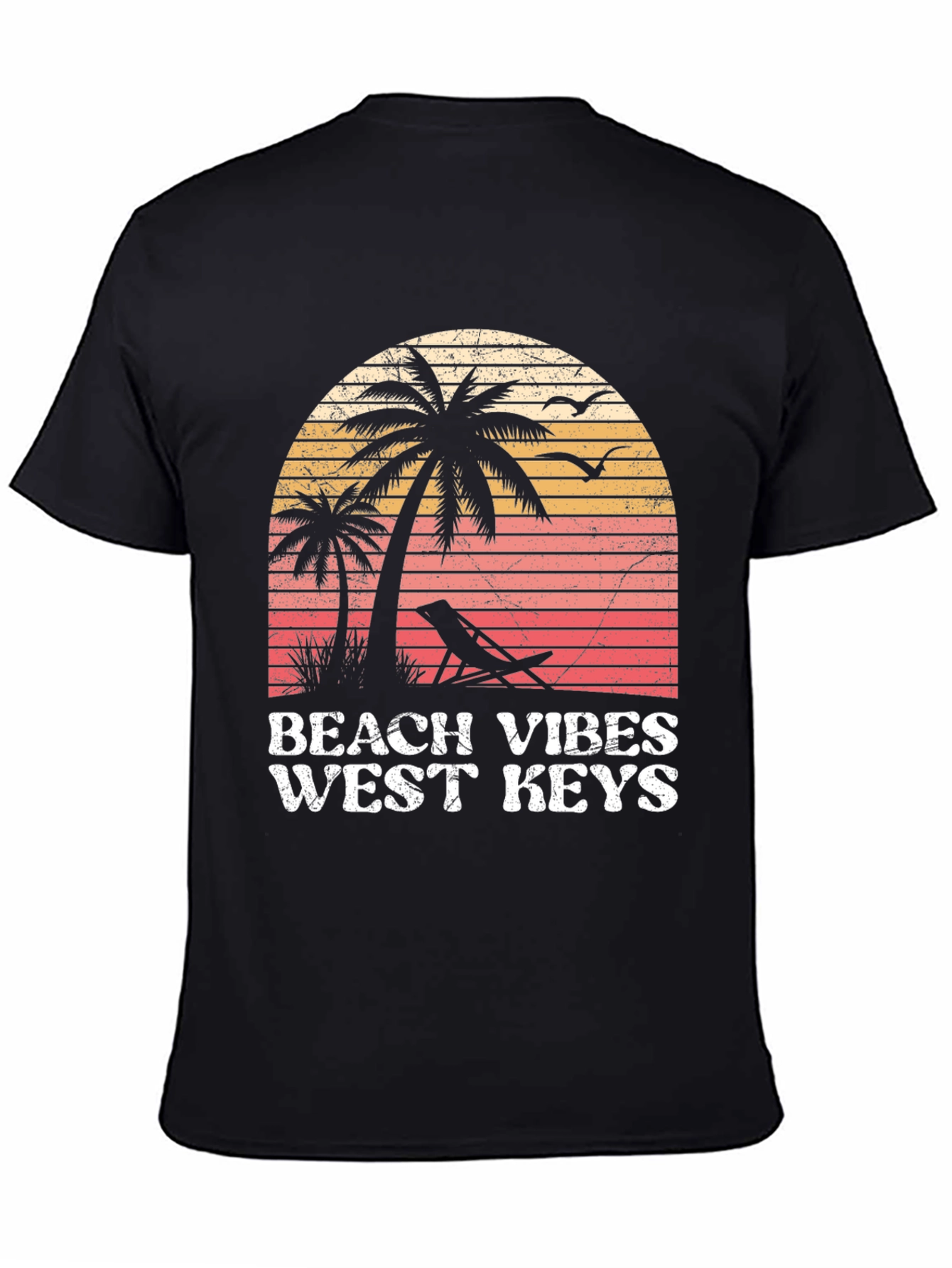 Beach Vibes West Keys Graphic T-Shirt