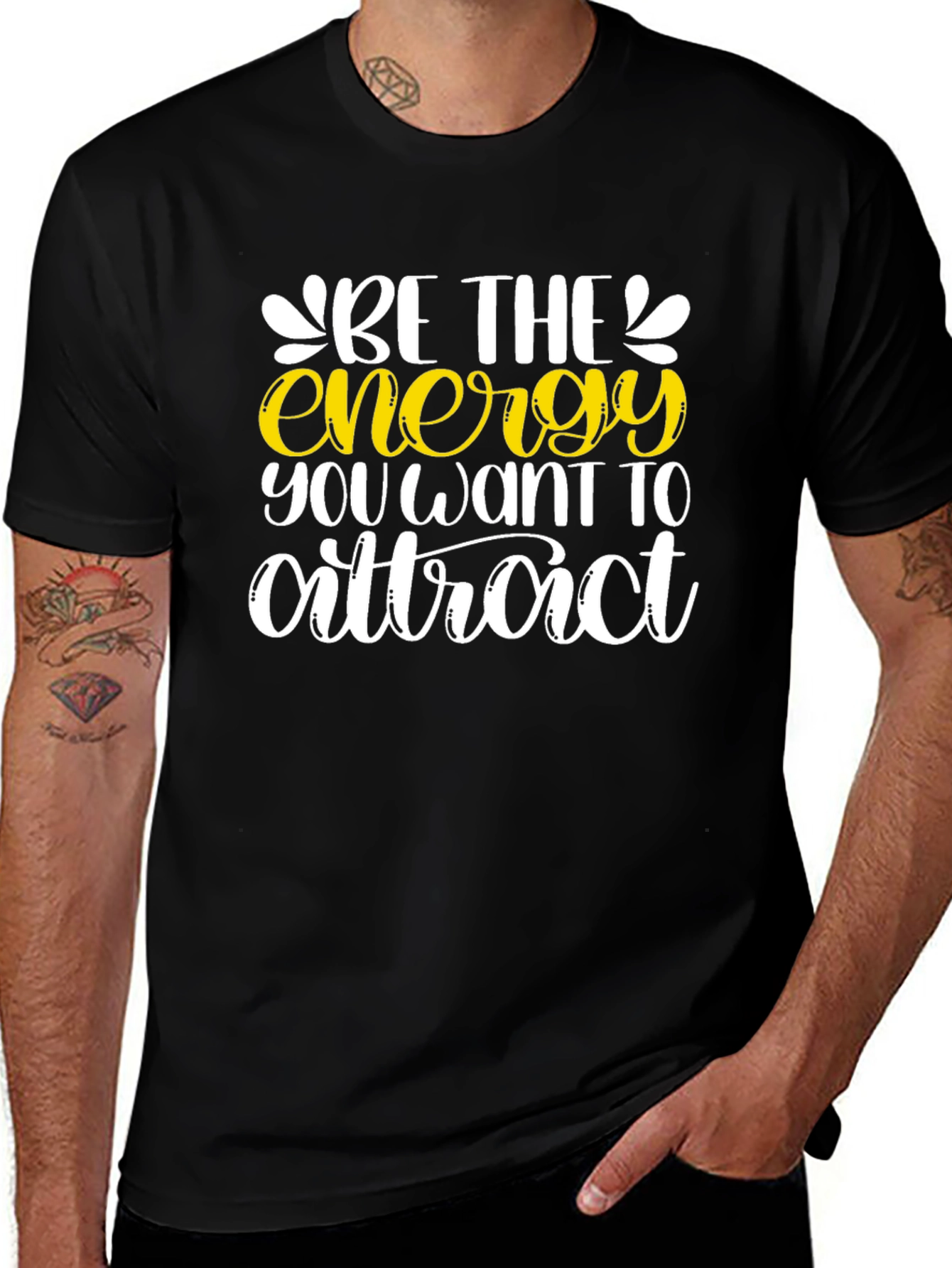 Be the Energy T-Shirt - Motivational Graphic Tee