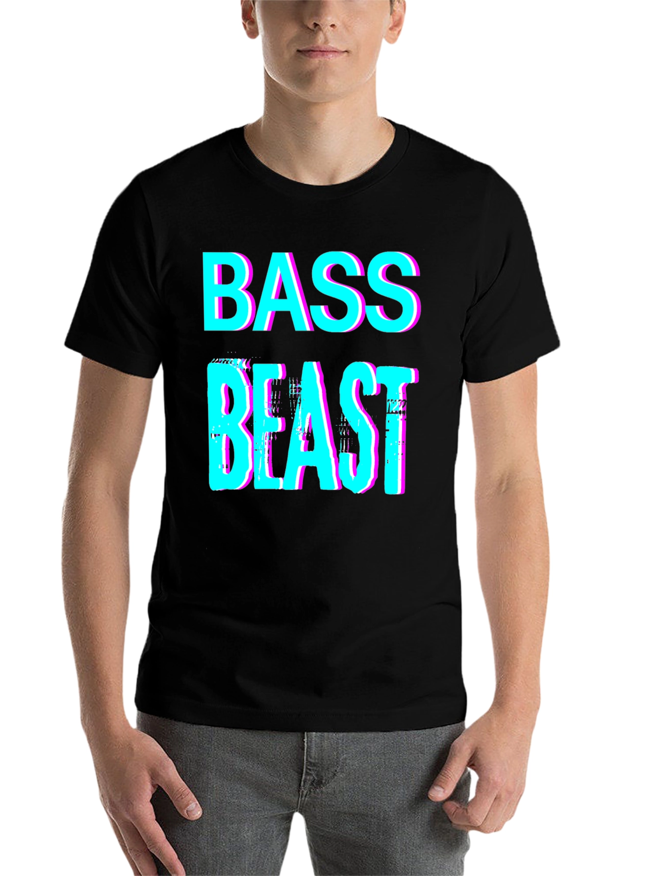 Bass Beast Graphic Tee - Unique Music Lover Shirt