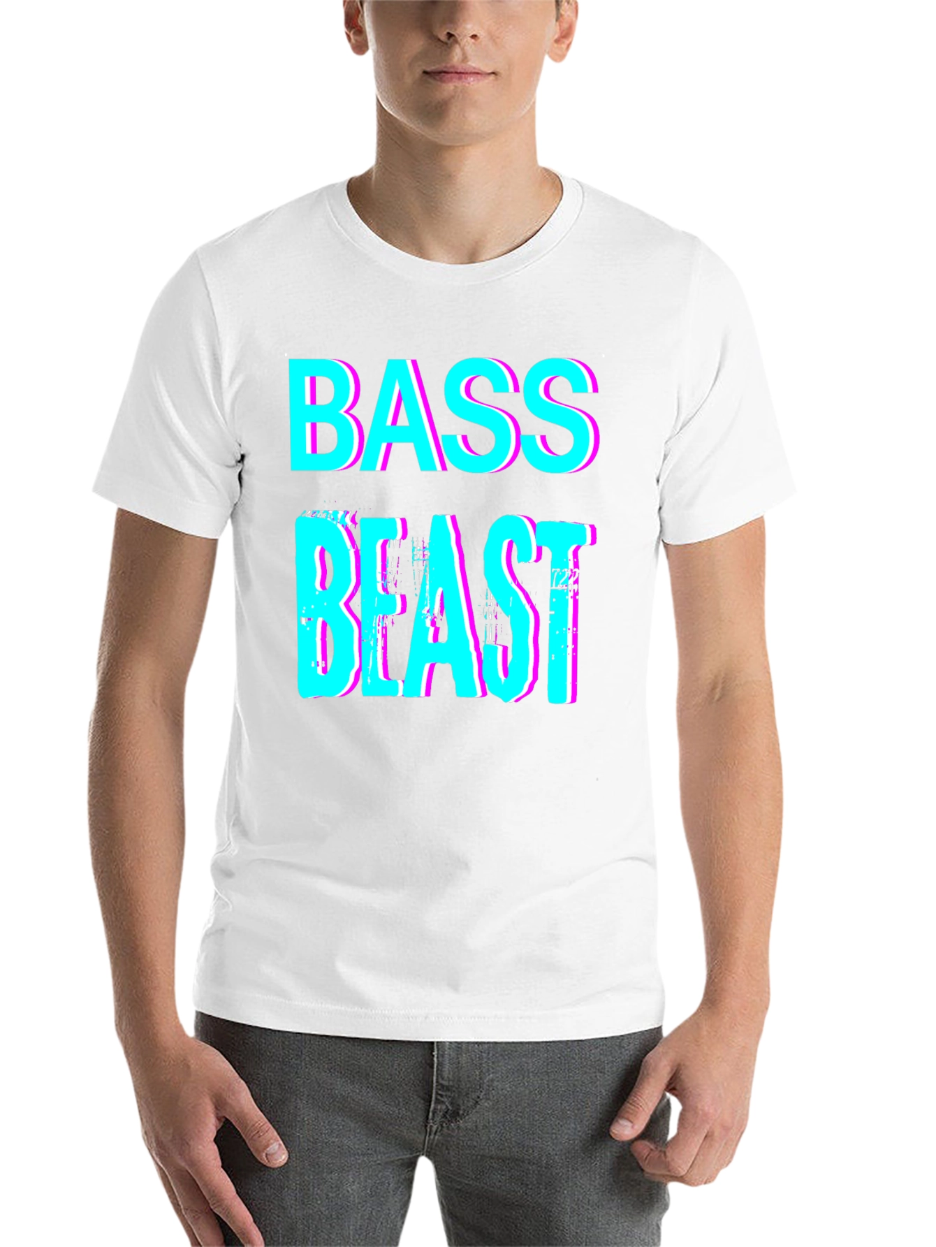 Bass Beast Graphic Tee - Unique Music Lover Shirt