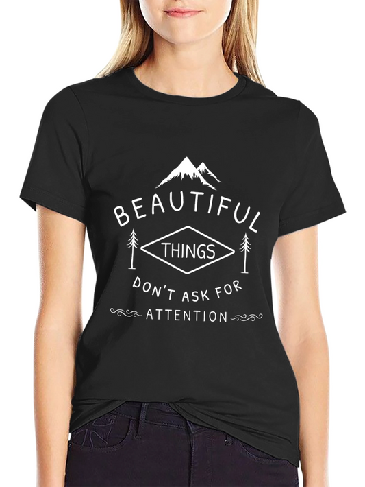 Beautiful Things Graphic Tee - Black