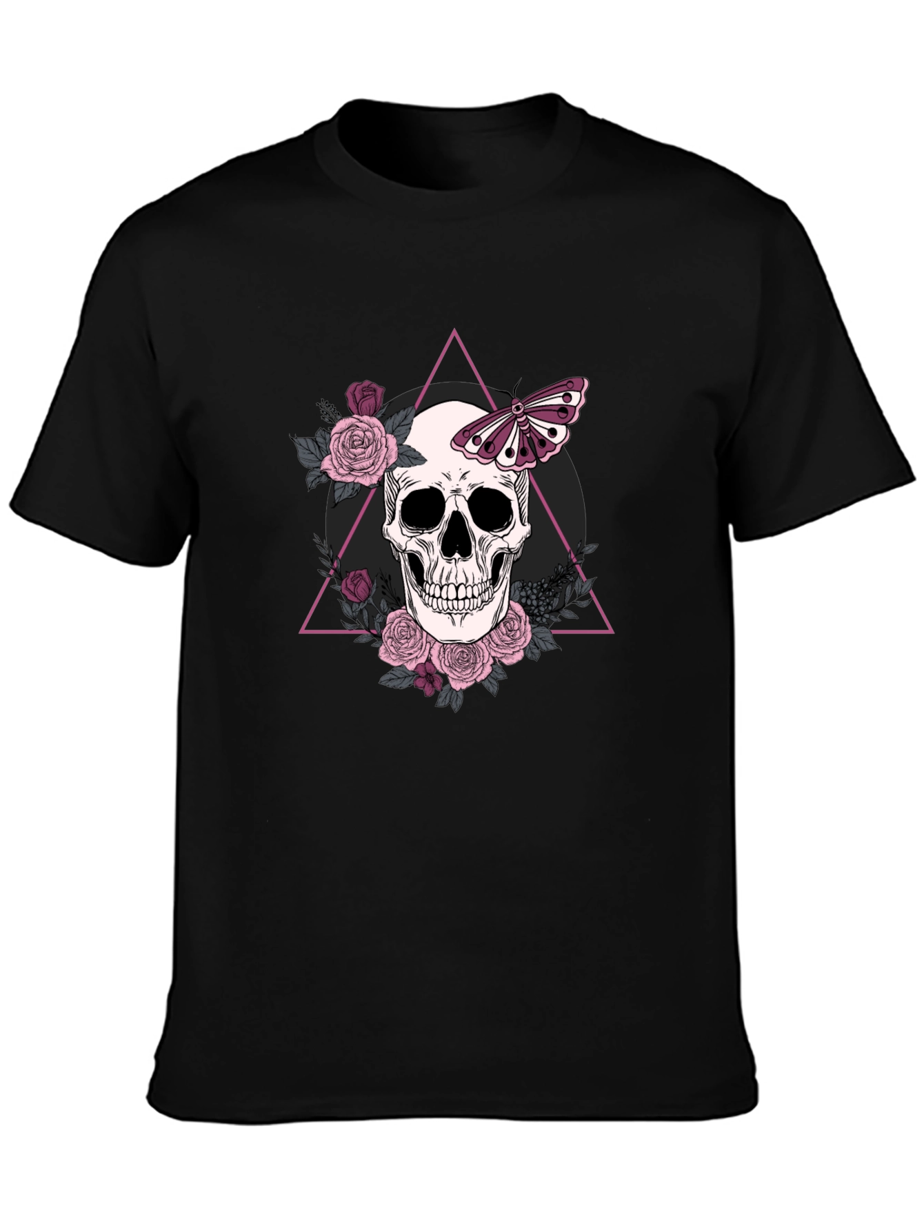 Skull & Roses Graphic Tee