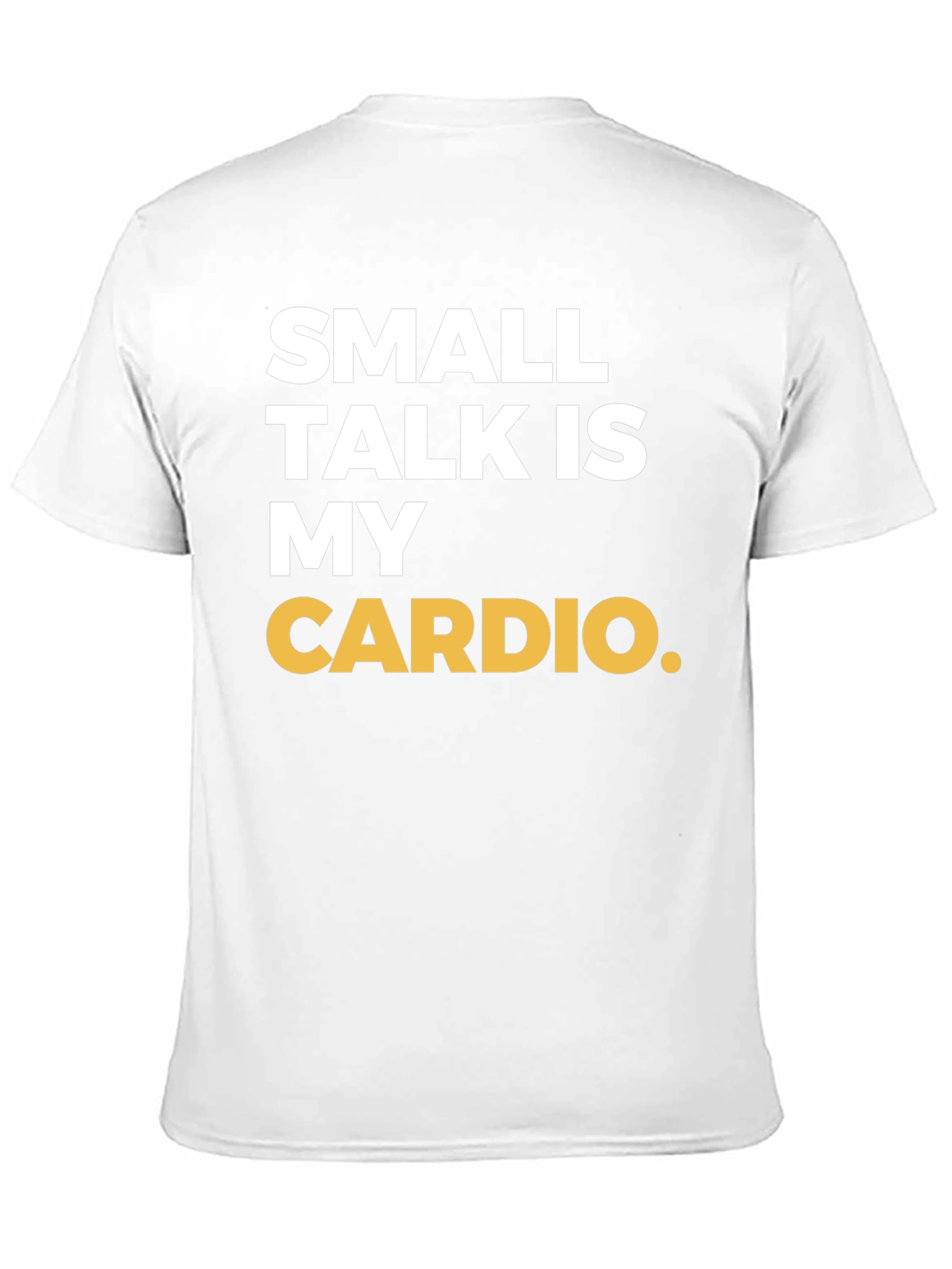 Small Talk is My Cardio Graphic Tee