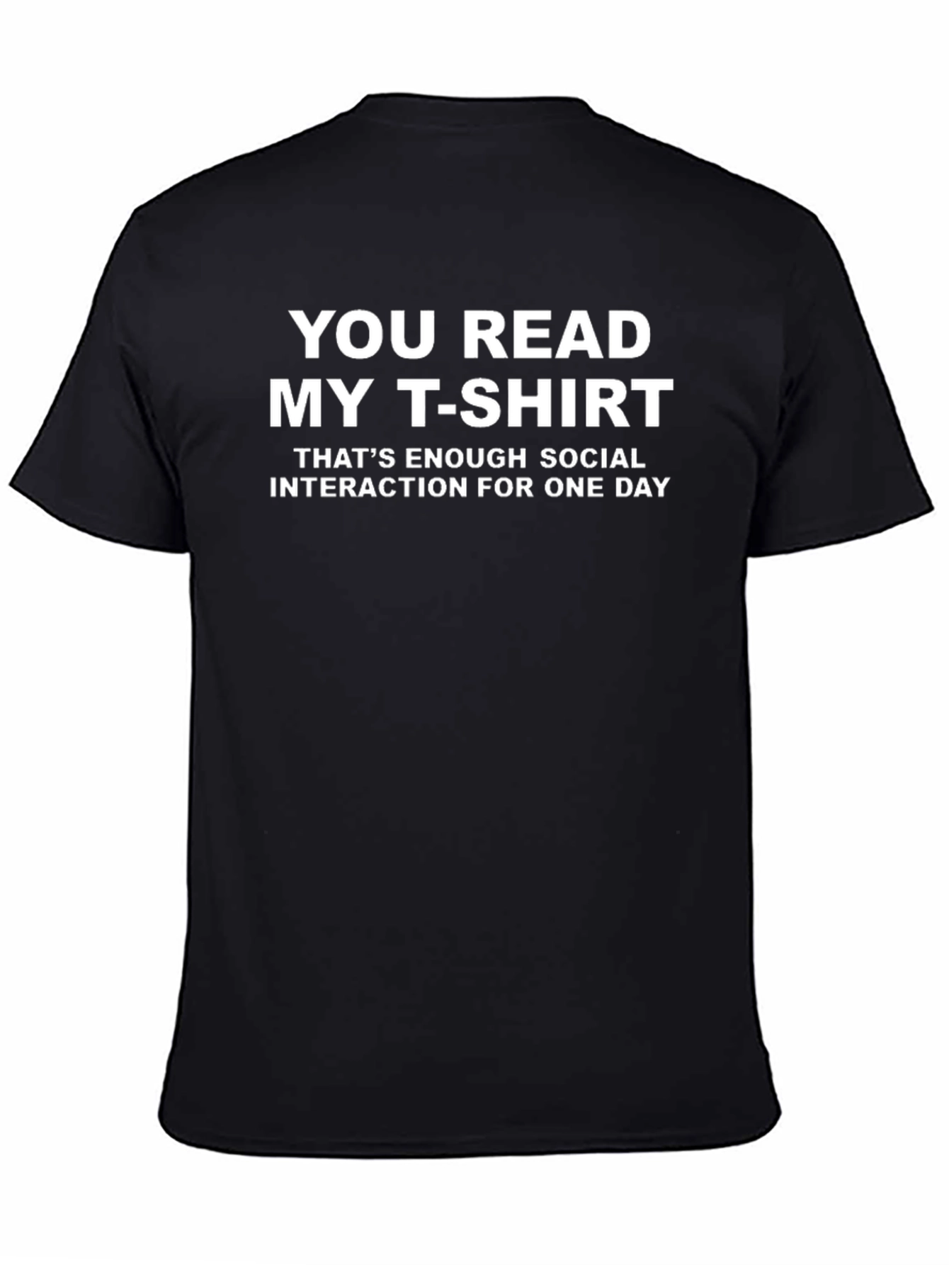 Funny Sarcastic Social Interaction T-Shirt