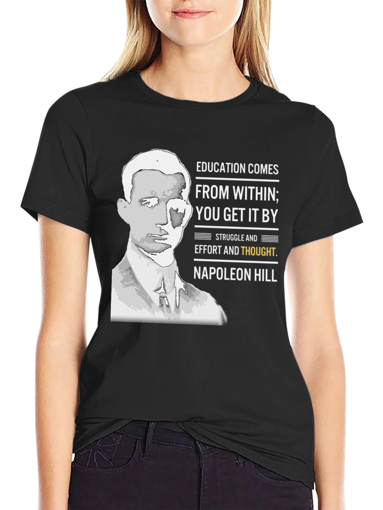 Napoleon Hill Education T-Shirt