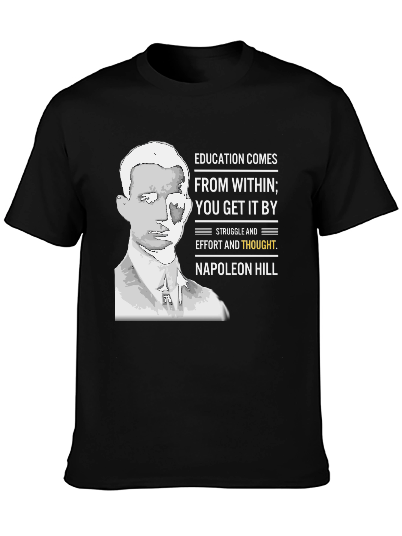 Napoleon Hill Education T-Shirt