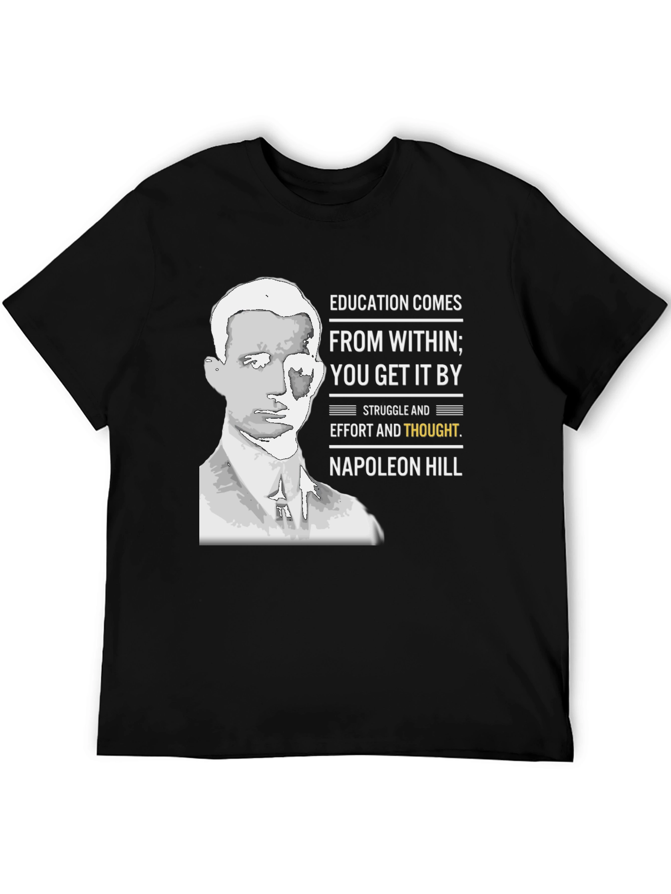 Napoleon Hill Education T-Shirt
