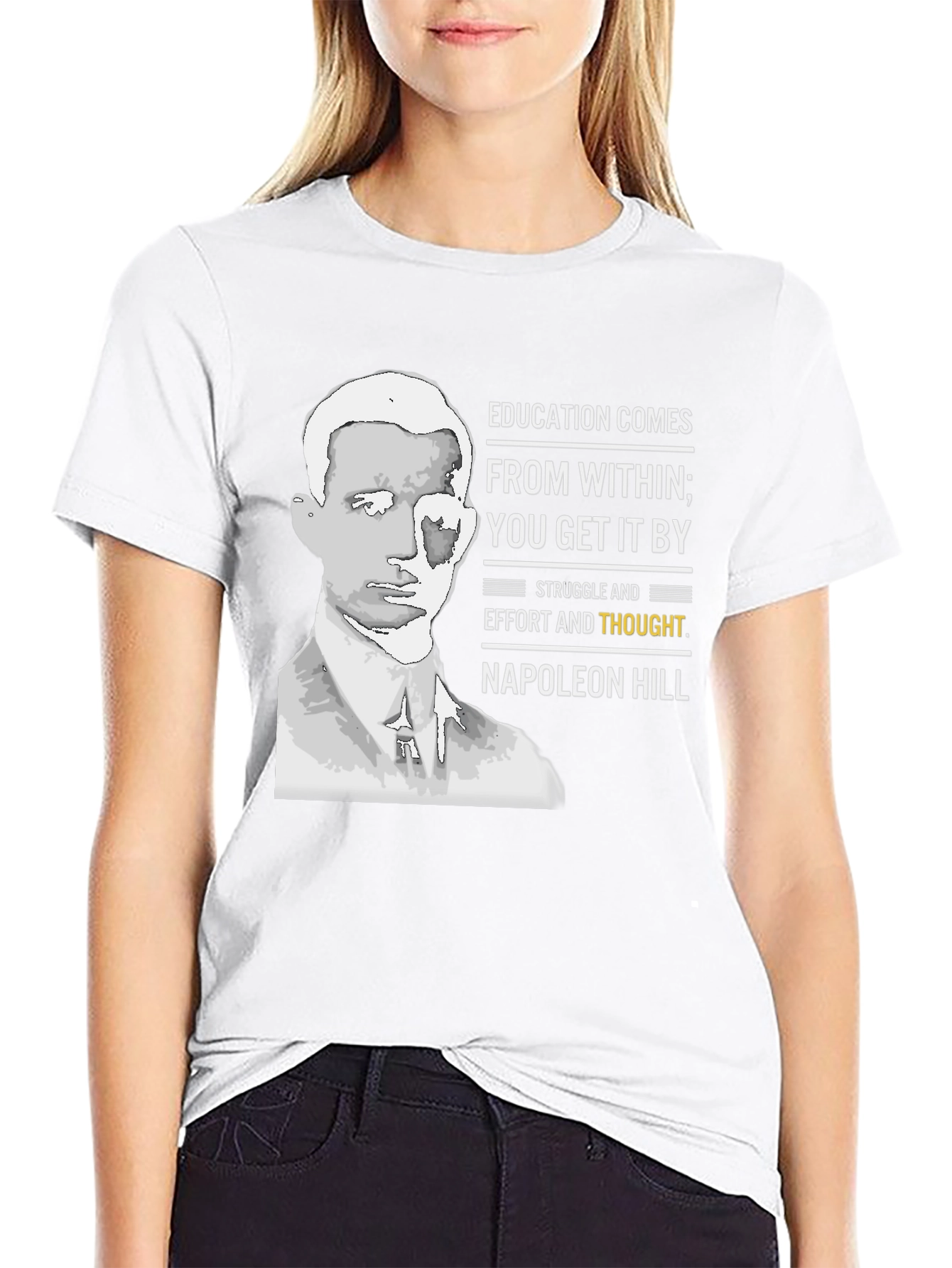 Napoleon Hill Education T-Shirt