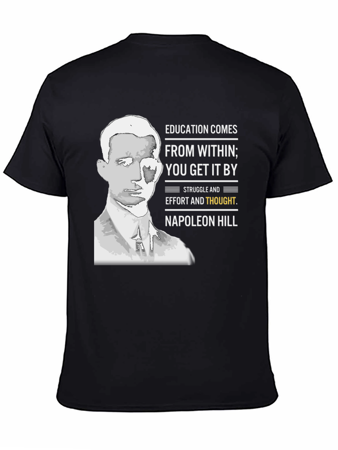 Napoleon Hill Education T-Shirt