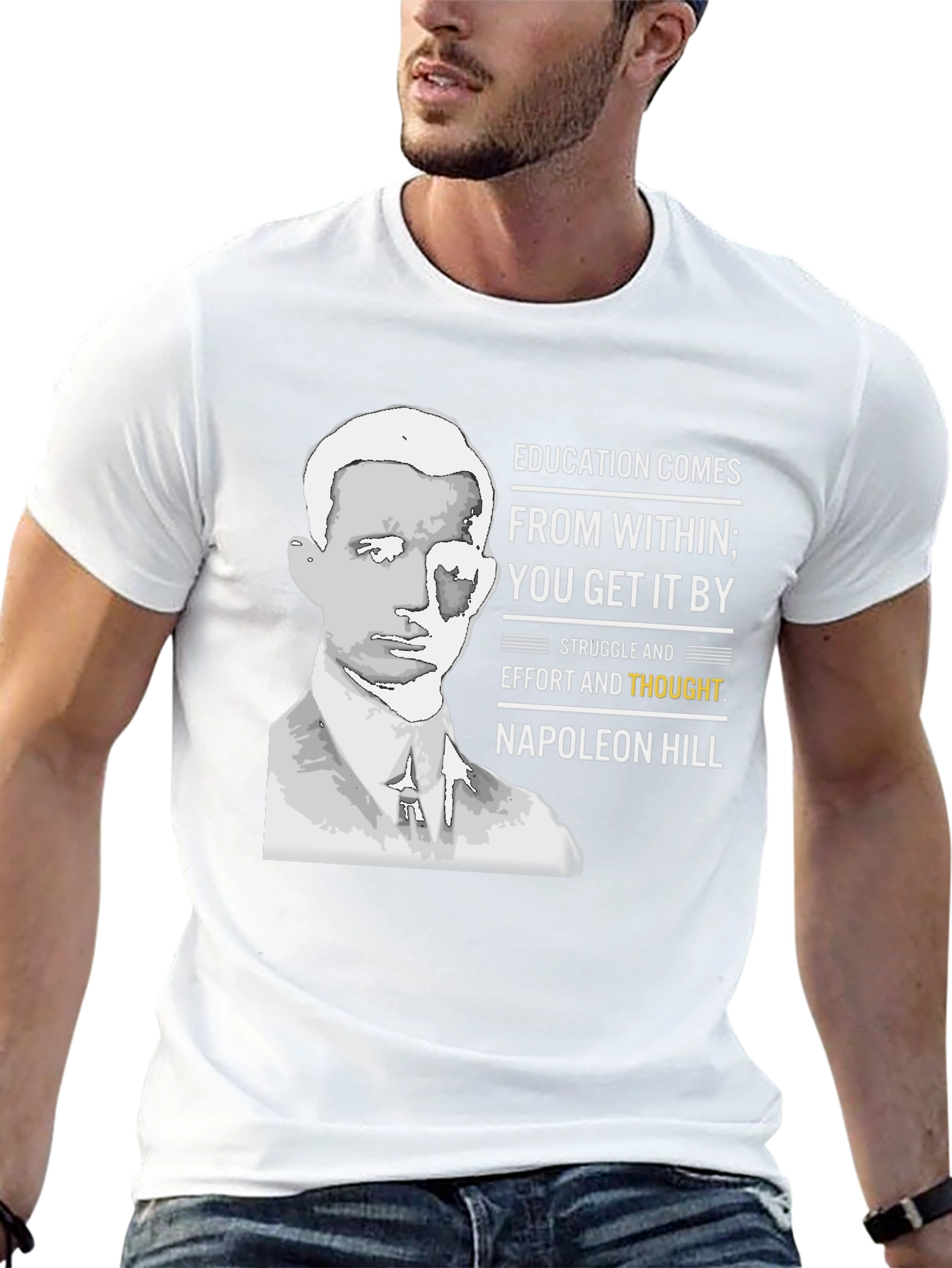 Napoleon Hill Education T-Shirt