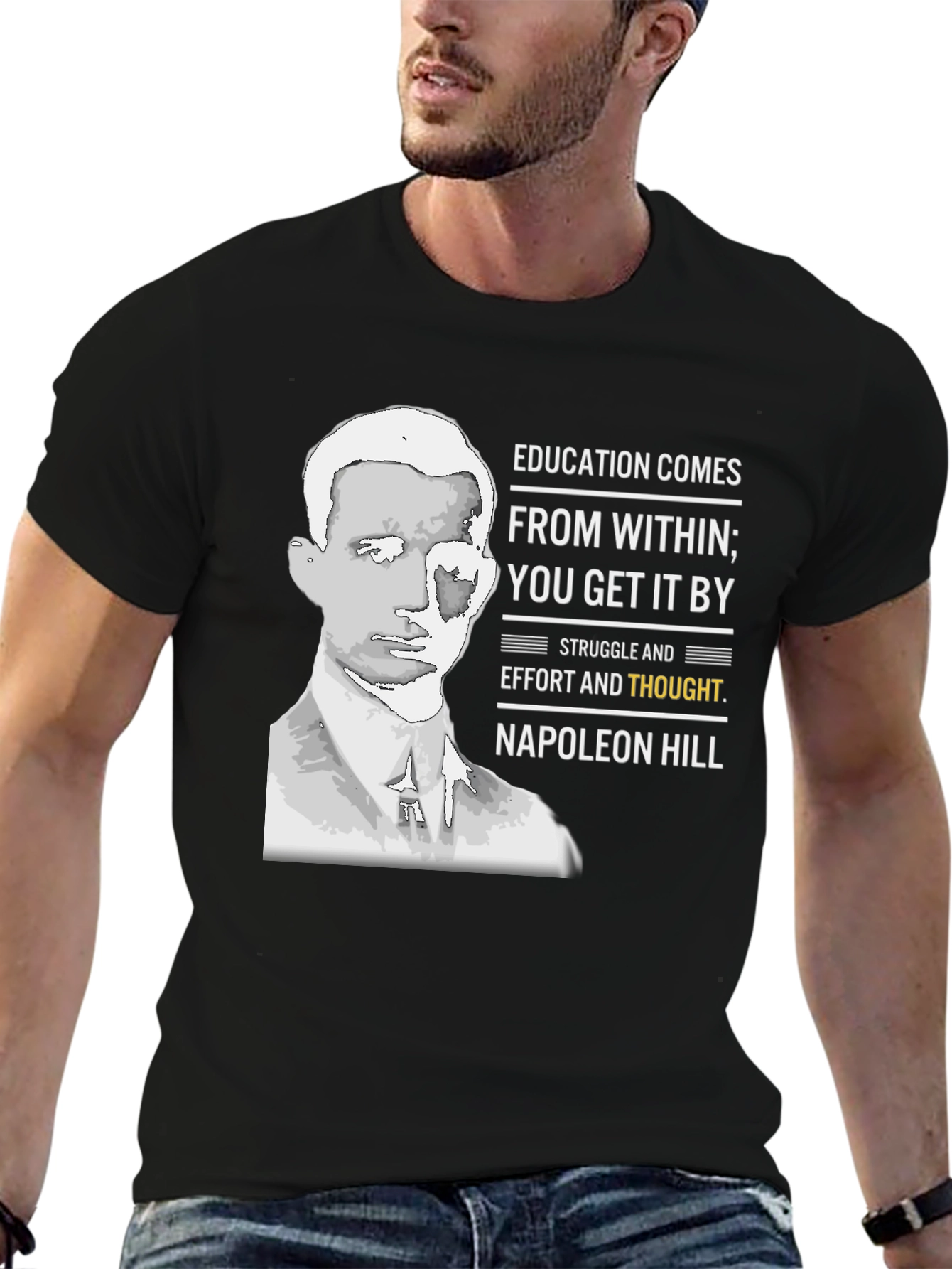 Napoleon Hill Education T-Shirt