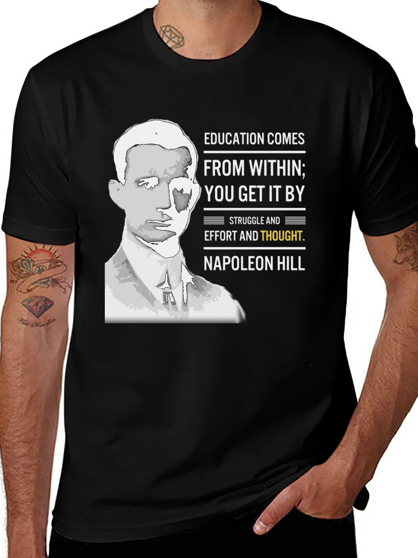 Napoleon Hill Education T-Shirt
