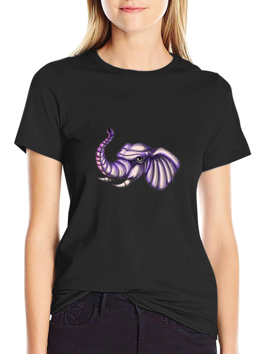 Elephant Graphic Tee - Cool Animal Print