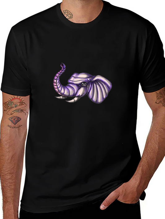 Elephant Graphic Tee - Cool Animal Print